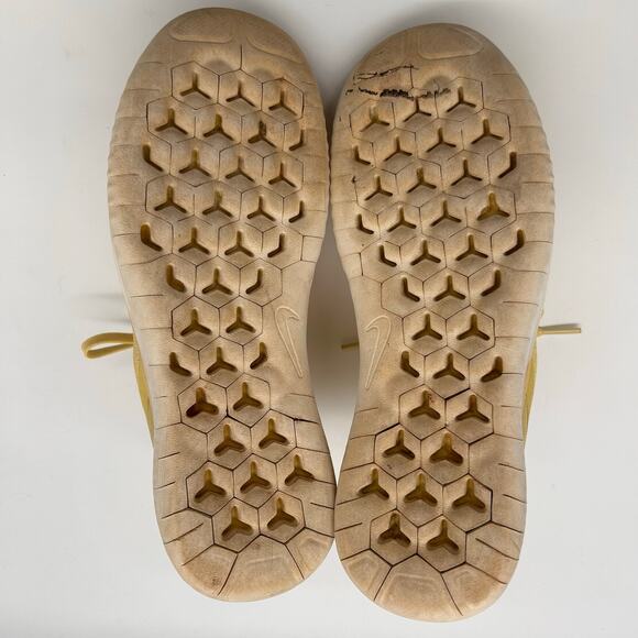 Nike Free RN‎ 2018 Running Sneaker Shoes Summer Lemon Wash Yellow Women's Size 8 - Picture 7 of 9